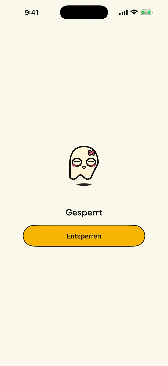 Abgeschlossen, nur deins.