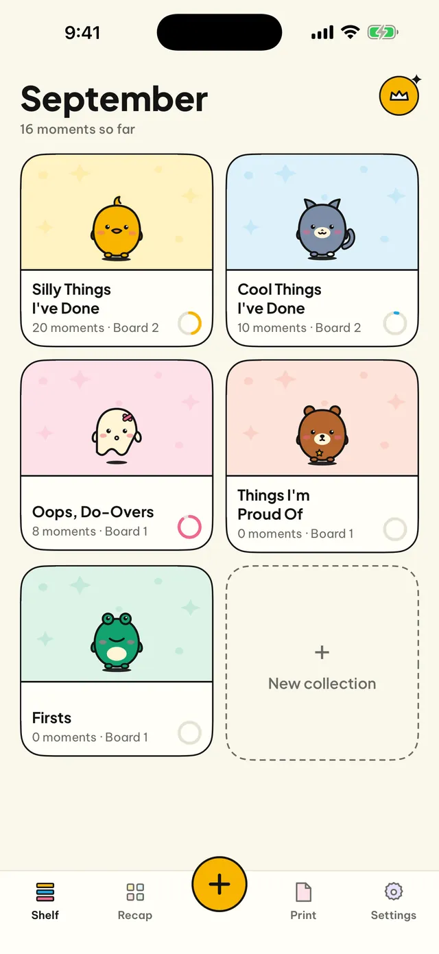 A diary for the small stuff.