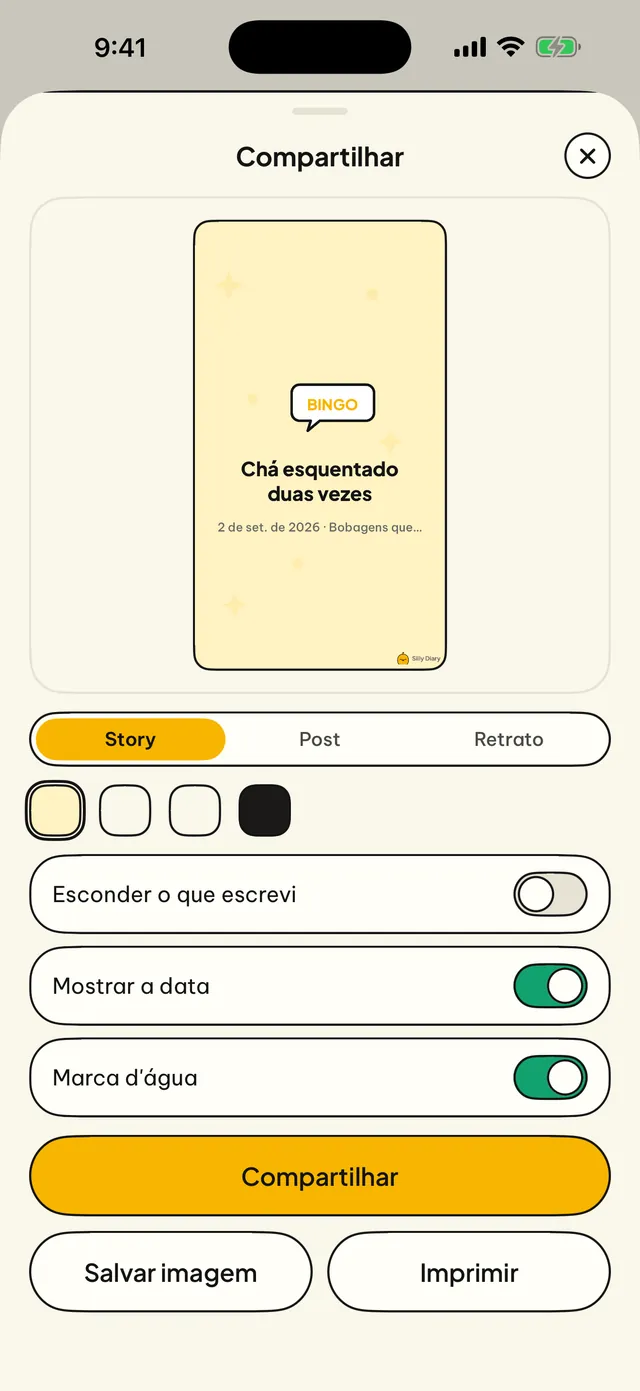 Compartilhe, ou guarde.